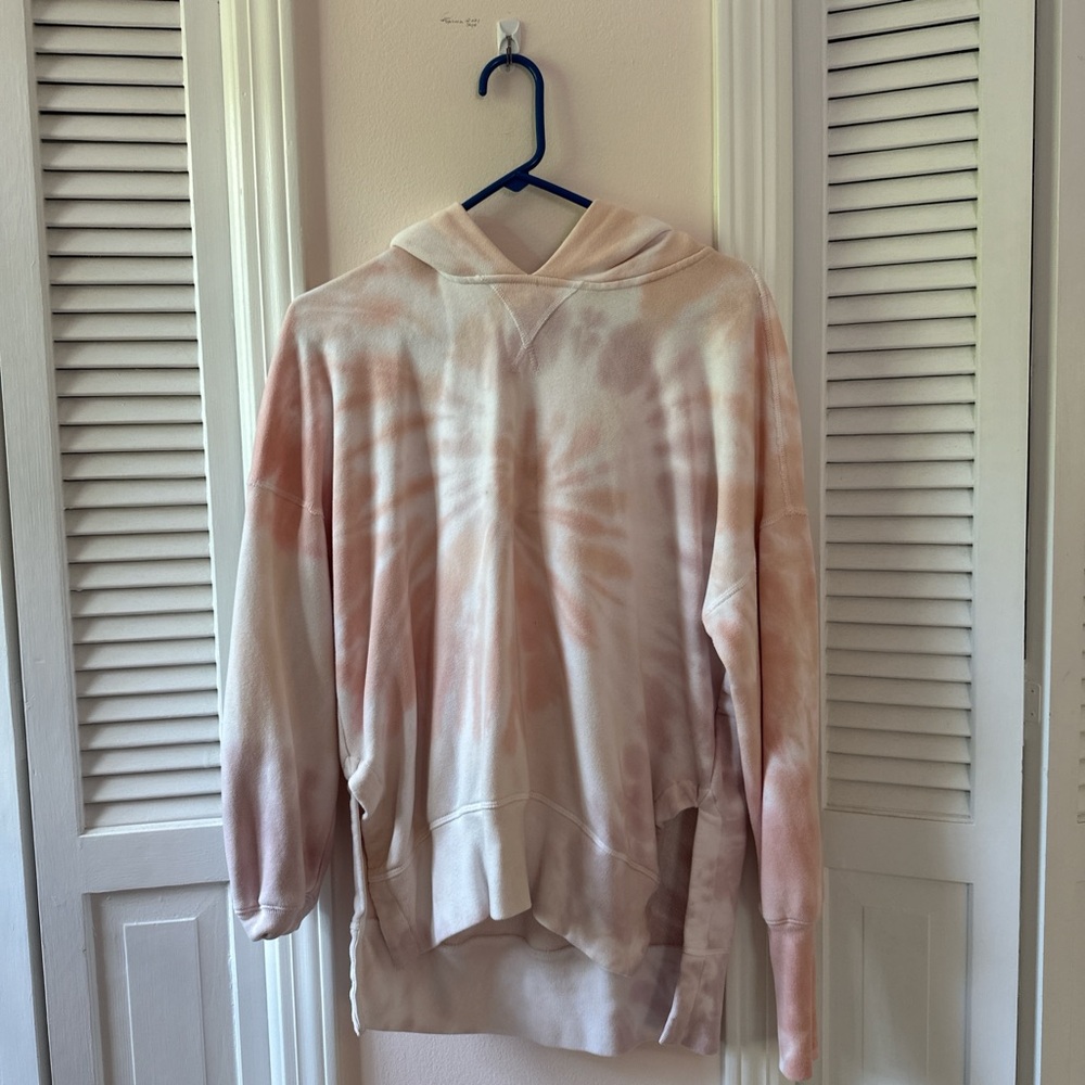Abercrombie & Fitch Small Soft Pink Tye Dye Hoodie